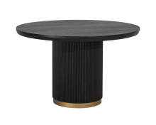 Sunpan 112515 - Kalla Dining Table - Round - Charcoal - 48"
